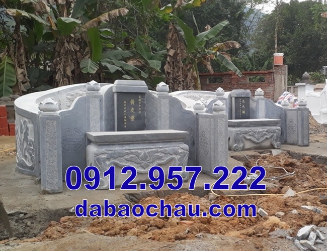 mẫu mộ tròn đẹp tại Ninh Thuận