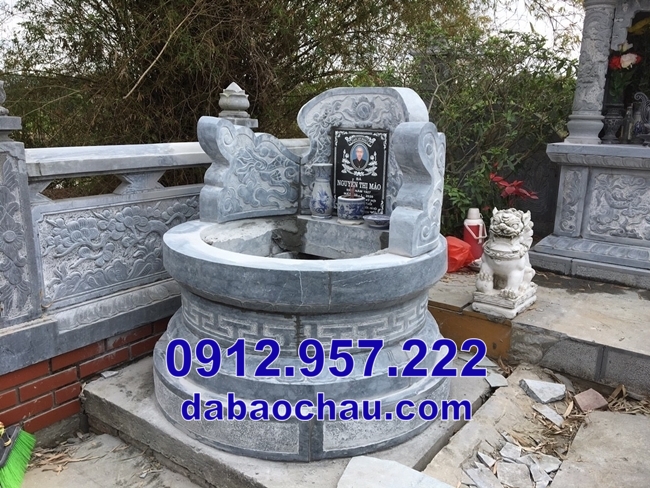 mẫu mộ tròn tại Bình Thuận