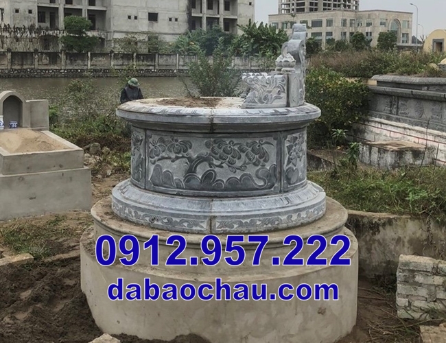 mộ đá tròn tại Ninh Thuận