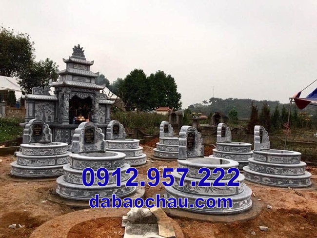 mộ hình tròn tại Ninh Thuận