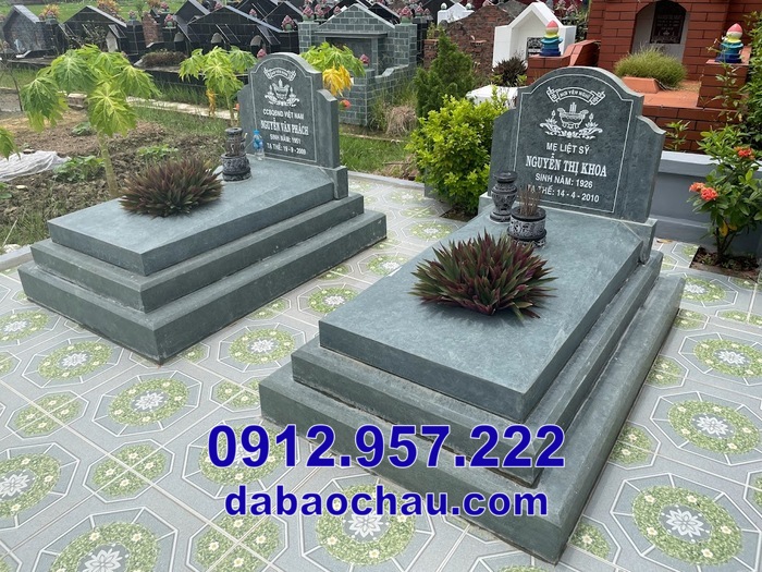 mộ tam cấp đẹp tại Kiên Giang