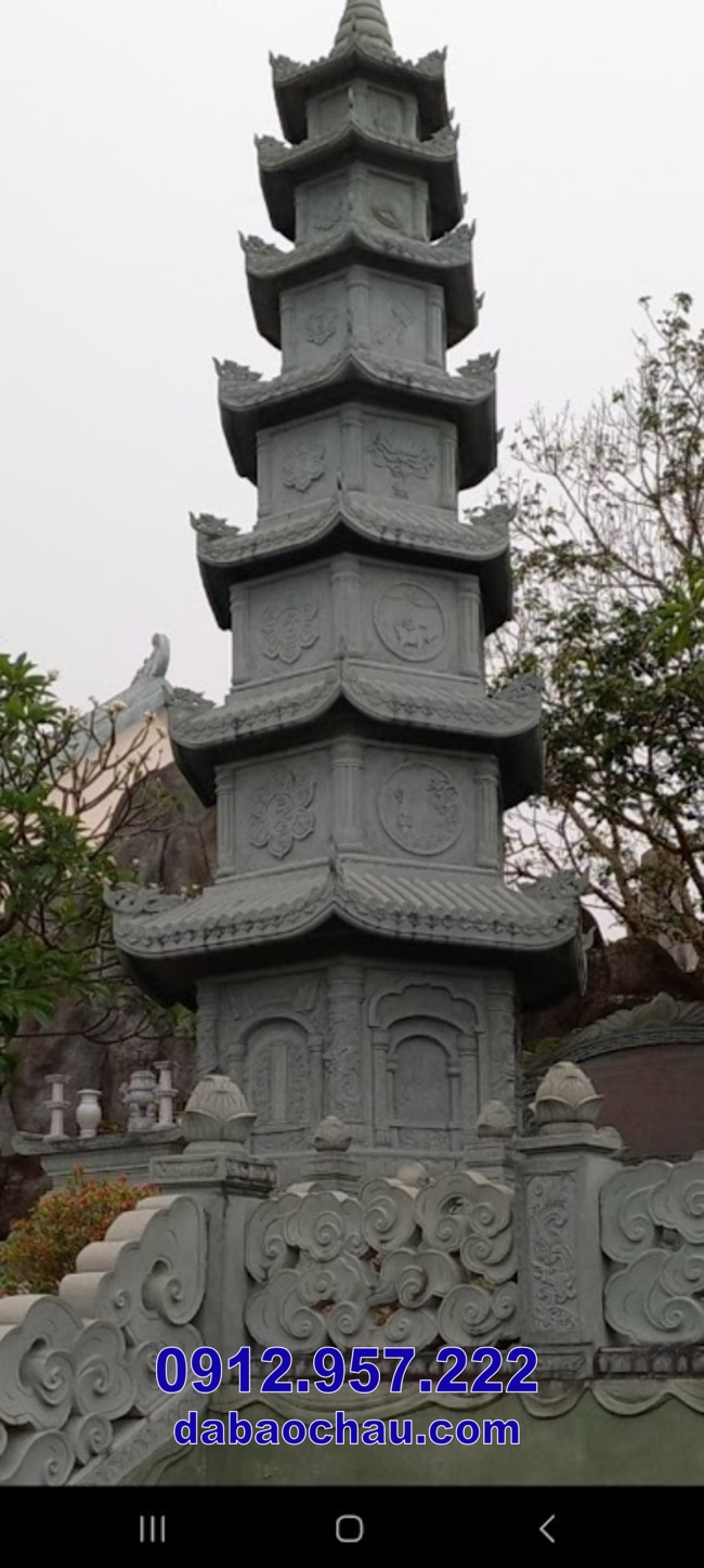 mộ tháp bằng đá tại Bình Phước đẹp nhất