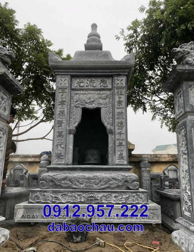 mộ tháp đá ở Bình Phước đẹp nhất