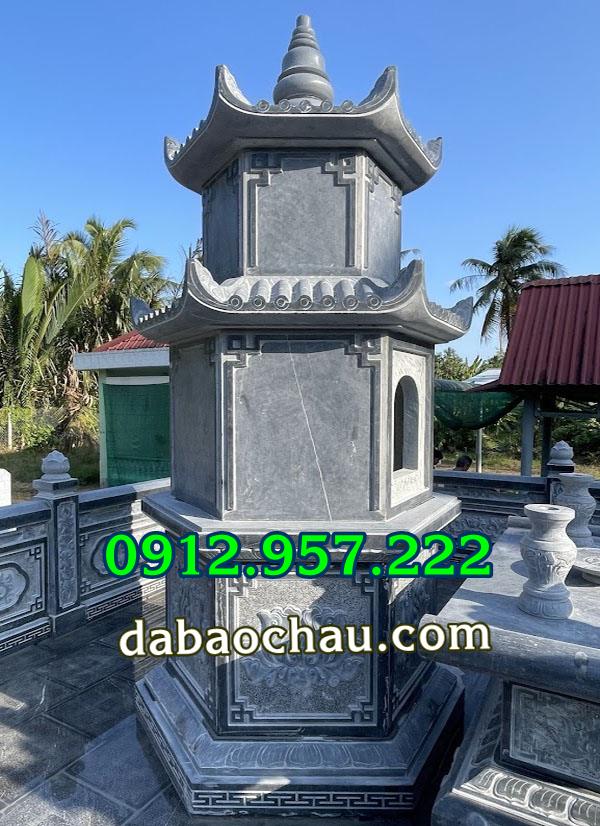 Mộ tháp đá tai An Giang - Mẫu mộ tháp đá đẹp tại An Giang