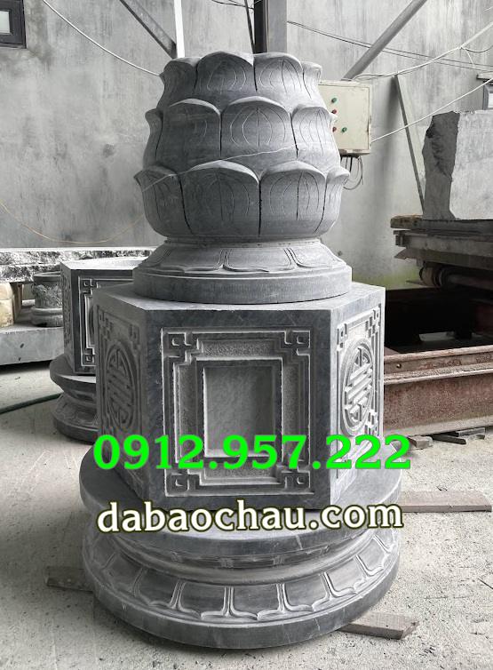 Tháp mộ nhỏ đơn giản đựng tro cốt tại An Giang