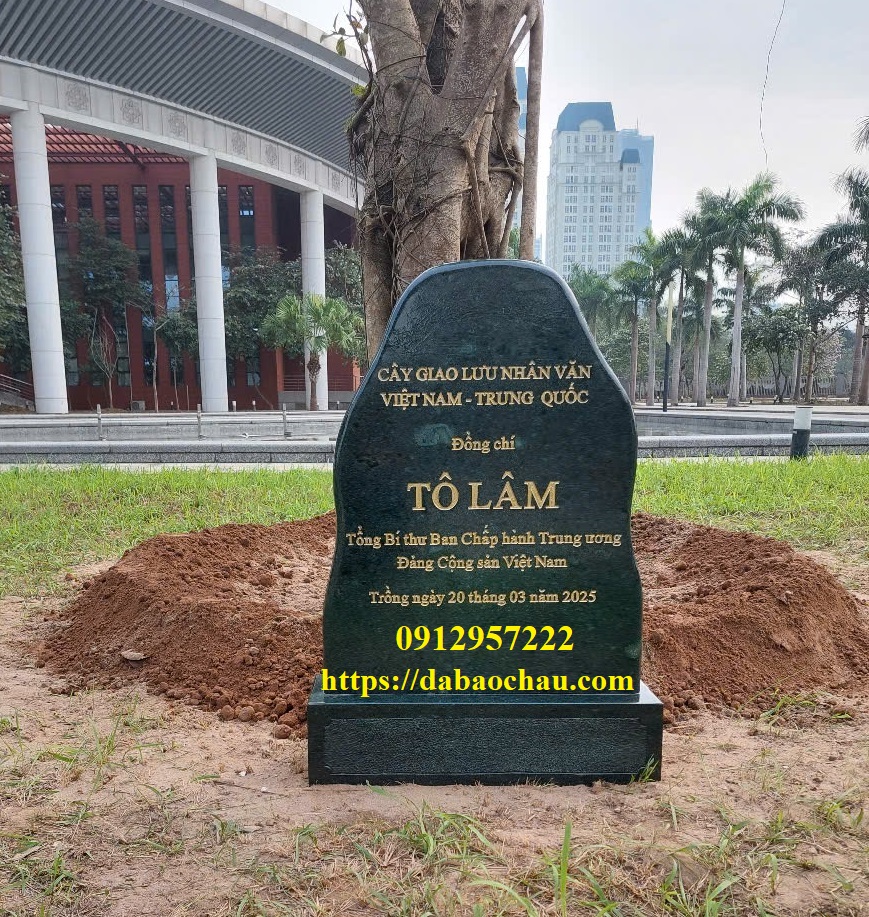 Lap dat bia da tu nhien trong cay luu niem